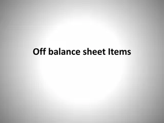 Understanding Off-Balance Sheet Items in Banking Activities