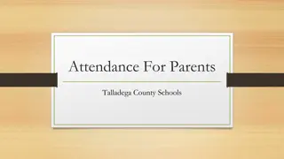 Importance of School Attendance in Talladega County Schools