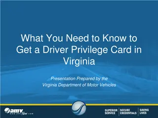A Comprehensive Guide to Getting a Driver Privilege Card in Virginia
