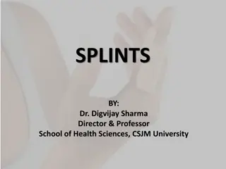 Understanding Splints: Types, Functions, and Applications in Rehabilitation