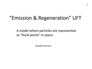 Realistic Particle Representations and Interactions in Emission & Regeneration UFT