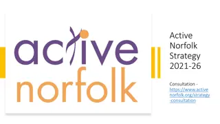 Active Norfolk Strategy 2021-26 Consultation Overview
