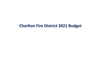 Charlton Fire District 2021 Budget Overview