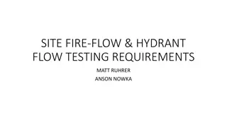 Fire Flow Requirements and Calculation Methods