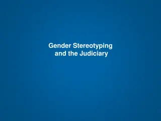 Gender-based Violence Against Women in the Judiciary