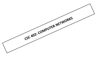 Computer Networks and Servers