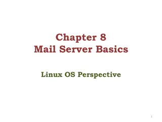 Mail Server Basics from a Linux Operating System Perspective