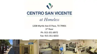 Healthcare Services for Homeless Population in El Paso, TX