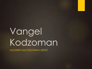 Vangel Kodzoman - Macedonian Modern Artist