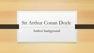 The Life and Legacy of Sir Arthur Conan Doyle