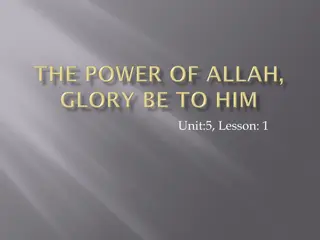 Surah Mulk: Trust in Allah and His Power