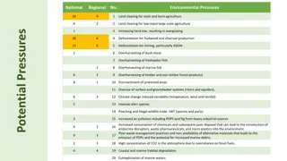 Environmental Pressures and Biomes Overview