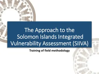 Integrated Vulnerability Assessment and Human Security for Sustainable Livelihoods in the Solomon Islands