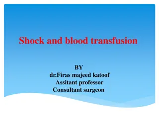 Understanding Shock and Blood Transfusion in Surgery