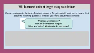 Understanding Units of Length Measurement