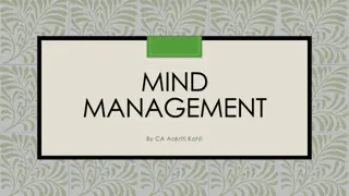 Mind Management: A Key to Productivity and Clarity