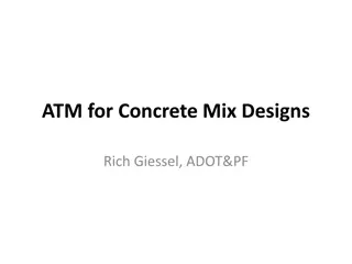 Concrete Mix Design: Optimal Proportions & Aggregate Gradation