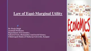 The Law of Equi-Marginal Utility in Economics