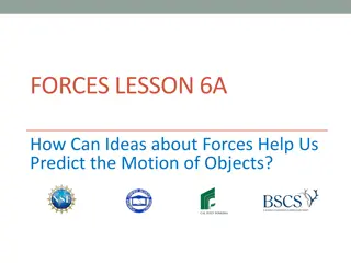 Exploring How Forces Influence Object Motion