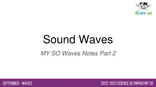 Sound Waves and How They Travel