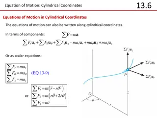 Equations of Motion in Cylindrical Coordinates
