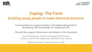 Understanding Vaping Among Young People: Facts and Figures