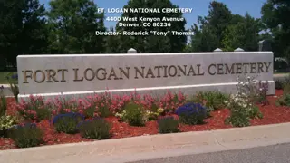Fort Logan National Cemetery - Historical Overview and Future Expansion Plans
