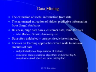 Understanding Data Mining: Applications and Process