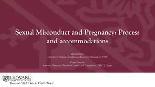 Sexual Misconduct, Pregnancy, and Title IX in Education