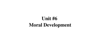 Moral Development and Moral Reasoning