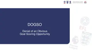 Understanding and Applying DOGSO Rules in Soccer