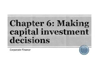 Essential Considerations for Capital Investment Decisions