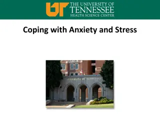 Effective Strategies for Coping with Stress and Anxiety