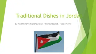 Traditional Dishes in Jordan: Mansaf, Makmoura, and Zarb