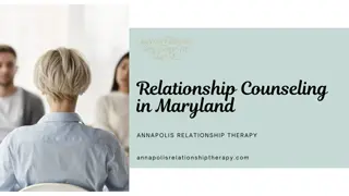 Relationship Counseling in Maryland