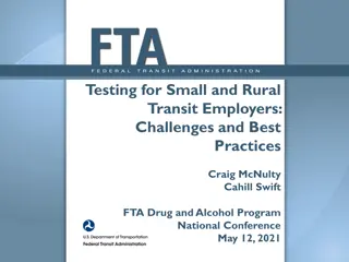 Challenges and Best Practices for Small and Rural Transit Employers