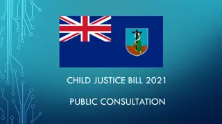 Child Justice Bill 2021 Public Consultation Overview