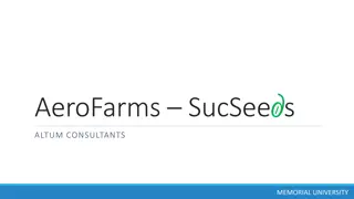 Sustainable Expansion Strategy for AeroFarms: A Case Study