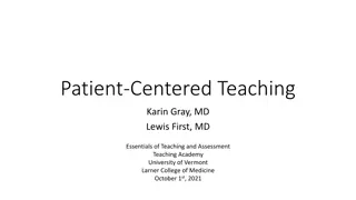 Effective Clinical Teaching Techniques and Strategies