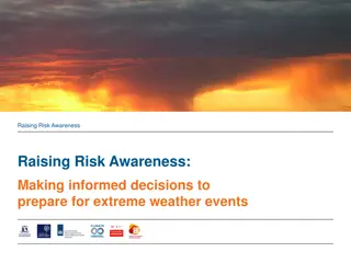 Raising Risk Awareness: Understanding Extreme Weather Events