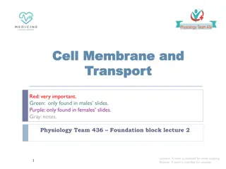 Understanding Cell Membrane Structure and Function