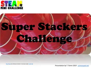 Super Stackers Challenge - Cup Stacking Fun and Learning Activity
