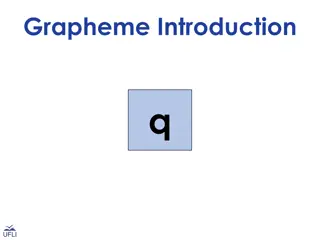 Grapheme Introduction and Practice Activities