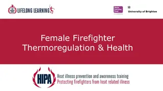 Female Firefighter Thermoregulation & Health Insights