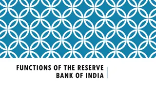 Functions of the Reserve Bank of India