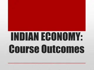 Indian Economy: Course Outcomes and Resources