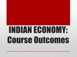 Understanding Indian Economy: Course Outcomes and Resources