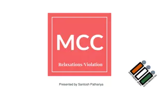 Accessing MCC Portal Guidelines