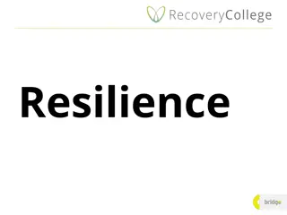 Resilience: Coping and Thriving in Challenging Times