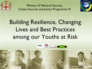 Building Resilience and Changing Lives: Citizen Security and Justice Programme III